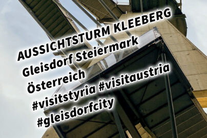 AUSSICHTSTURM KLEEBERG Gleisdorf Steiermark Österreich #visitstyria #visitaustria #gleisdorfcity
