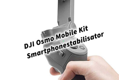 DJI Osmo Mobile Combo Kit - 3-Achsen-Smartphonestabilisator kompatibel mit iPhone und Smartphone Android, leichtes und tragbares Design, stabile Aufnahme, intelligente Steuerung + Stativ