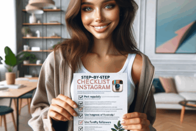 Step-by-Step Checkliste für Instagram. Wie werde ich im Internet sichtbar?!: Starte mit Social Media für Erfolg durch deinen Online Auftritt und mehr Sichtbarkeit
