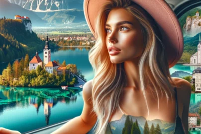 Slowenien: Roadtrip in Europa. Reisen mit dem Auto innerhalb der EU. Citytrips, Camping, Landschaft, Rundfahrt mit dem PKW, romantische Städte und Urlaubsinspiration
