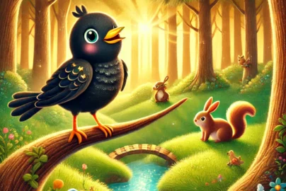 Die Abenteuer der kleinen Amsel Mia. 30 Spannende und lehrreiche Kindergeschichten im Wald. Die mutigen Freunde des Waldes. Abenteuer im Herzen des Zauberwaldes. Tierische Helden und ihre magischen Reisen.