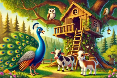 Der Pfau und das große Bauernhof-Abenteuer. 20 Spannende und lehrreiche Kindergeschichten am Bauernhof. Tierische Geschichten voller Mut und Freundschaft. Erzählungen von Entdeckern und Freunden. Abenteuer und Freundschaften in der Tierwelt